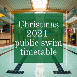 Festive swim sessions