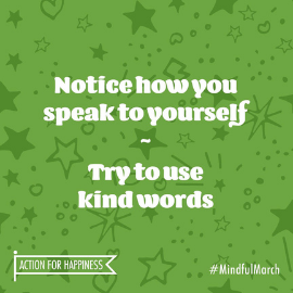 Join in with mindful March