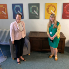 Victoria Prentis visits Sibford