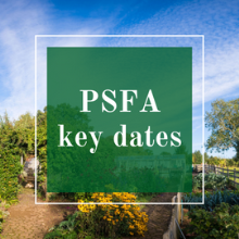 News from the PSFA