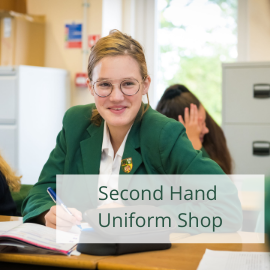 Virtual second hand uniform shop